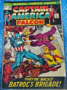 Marvel Comics Captain America #149 May 1972 Issue The Falcon Batroc's Brigade - Picture 1 of 6