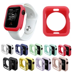 Case Cover Bumper Frame Silicone TPU for Apple Watch Series 10 9 8 7 6  41/49MM - Picture 1 of 31