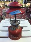 COLEMAN 200A RED SINGLE MANTLE LANTERN  DATED 10/72