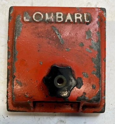 ¡VINTAGE! LOMBARD, MOTOSIERRA, MODELO AL42 AL-42 Super Cubierta Limpiador de Aire Foto 1 de 2