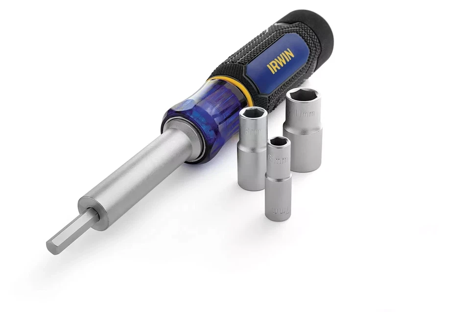 IRWIN Tools Nut Driver with 6-in-1 Tool, MM (1948777) 6IN1 NUT DRIVER METRIC - Image 1 of 4