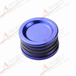 Blue Anodized Aluminum Camshaft Seal Cap Plug For Honda B16 B18 B20 H22 H23 - Picture 1 of 3