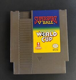 Super Spike V'Ball / Nintendo World Cup - NES - Carrito solamente