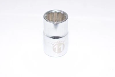 Crescent 11mm Metric Socket 12 Point 3/8'' Drive  - Image 1 of 4