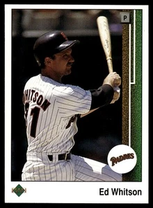 1989 Upper Deck #453 Ed Whitson - Picture 1 of 2