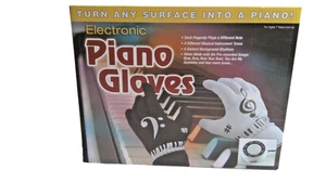 Electronic Piano Gloves Musical Toy 8 Instrument Tones Kids Gift Ages 7+ New - Picture 1 of 2