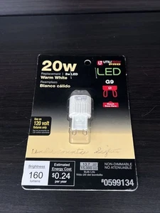 Utilitech Pro LED 1 Pack 120 Volt Landscape 20W / 2W G9 Lamp Light-Combo NEW - Picture 1 of 2