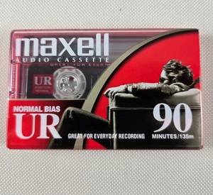 NUEVO Maxell UR 90 Minutos Audio Radio Cassette Cinta Sesgo Normal inv.#12763 - Imagen 1 de 4