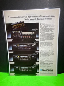 Vintage Original Printanzeige BLAUPUNKT Autoradio Raffinesse von 1982. - Bild 1 von 1