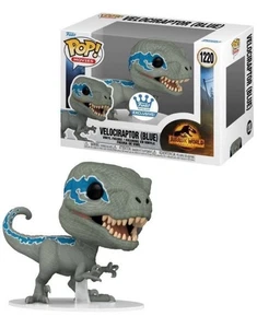 Funko POP! Movies: Jurassic World Dominion - Velociraptor (Blue) #1220 Mint - Picture 1 of 6