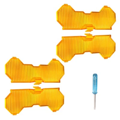 Waterproof Amber Light Cover For maXpeedingrods 7inch Round LED Driving Light - Image 1 of 4