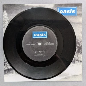 Oasis Live Forever Ltd Original Numbered 7" Vinyl Play Tested Nr Mint - Picture 1 of 3