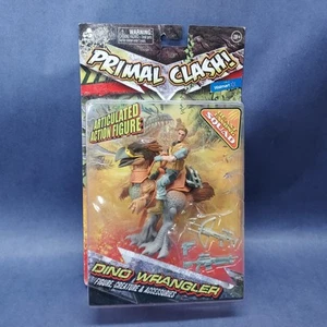 Lanard Primal Clash Dino Wrangler Titanis Trickshot Walmart esclusivo sigillato - Foto 1 di 6