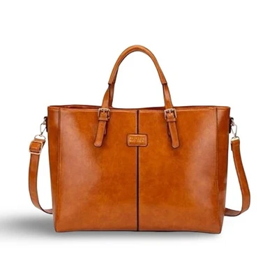 Bolso de Mano BADGLEY MISCHKA Julia Cuero Sintético - Marrón Foto 1 de 4