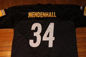 NFL PITTSBURGH STEELERS #34 RASHARD MENDENHALL JERSEY MEN'S Size 2XL REEBOK - Picture 1 of 10