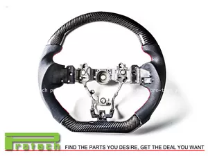 Volante envolvente de cuero de fibra de carbono JPM para SUBARU Levorg & WRX & STI 14+ - Imagen 1 de 3