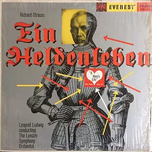 Richard Strauss Ein Heldenleben, Leopold Ludwig, LSO Everest Stereo LP - Picture 1 of 2