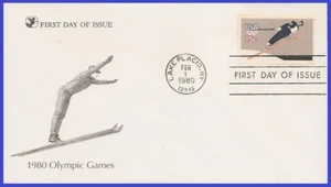 USA3 #1797 U/A READERS DIGEST FDC Winter Olympics Ski Jumper - Picture 1 of 1