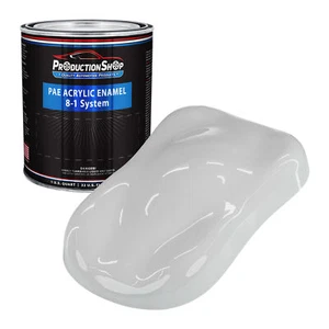 ProductionShop 1 Quart High Gloss Super Bright White Acrylic Enamel Auto Paint - Picture 1 of 1