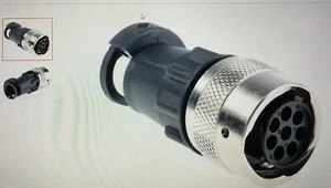 ITT Cannon Cable Clamp Circular QM Cable Mounting Shell 8 Way connector - Picture 1 of 3