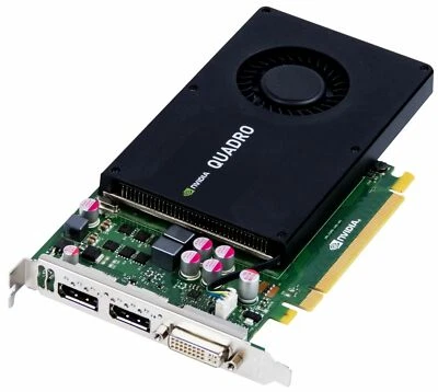 Graphic Card Nvidia Quadro K2000 2GB GDDR5 2xDP DVI Cad Professional 128-BIT - Image 1 of 4
