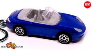 🎁 🇩🇪 VERY RARE 🆕 CUSTOM KEYCHAIN BLUE PORSCHE 911 CARRERA 💕GREAT GIFT💕🎁 - Picture 1 of 10
