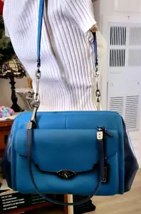 Coach Colorblock Satchel, NWT - Picture 1 of 15