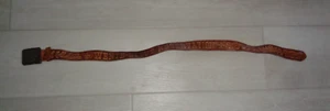 Cinturón y hebilla de cuero vintage Boy Scout 36" WENTE SCOUT RESERVA - Imagen 1 de 3