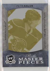 2007-08 SP Game Used Edition 1/1 Petr Kalus #Y-140 Rookie RC 0u8p