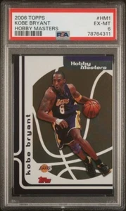 2006 Topps Hobby Masters HM1 Kobe Bryant Hobby Masters PSA 6 Insert SP - Picture 1 of 2