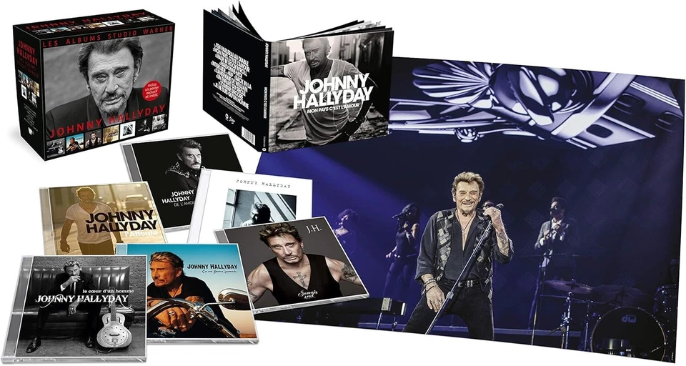 Hallyday,Johnny Coffret Albums Studio Warner (CD) - Image 1 of 1