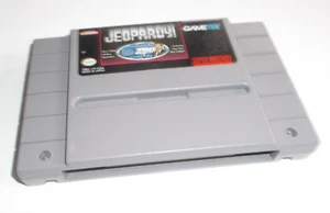Cartucho de sistema de entretenimiento JEOPARDY para Super Nintendo solo funciona muy bien SNES - Imagen 1 de 5