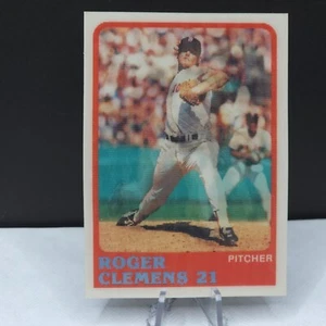 1988 Sportflics - Roger Clemens #207 Boston Red Sox MLB Baseball Card - Picture 1 of 2