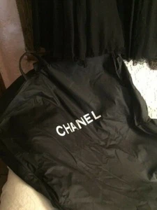 CHANEL grande housse voyage pour manteau / robe qualité bagage TBE haut 1,64m XL - Imagen 1 de 2