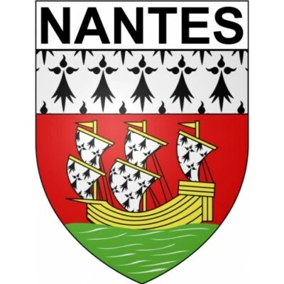 BEARN Nantes 44 ville Stickers blason autocollant adhésif
