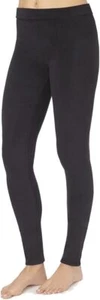 Cuddl Duds Fleece With Stretch Legging Black Extra Large - Picture 1 of 3