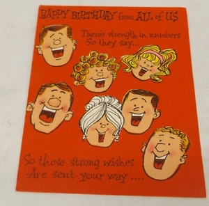 Vintage Birthday Stanley Art Guild Greetings Card from Group - Picture 1 of 3