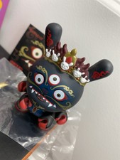 Kidrobot DUNNY 3" 2012 Series: Mahakala Black Dunny by Andrew Bell - 1/40
