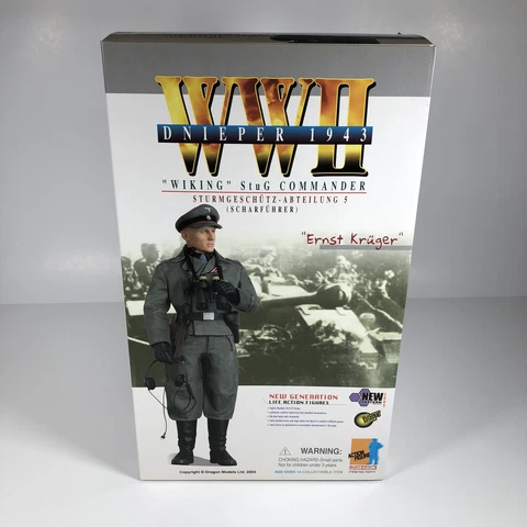 Dragon WWII Wiking StuG Commander Ernst Kruger Dnieper 1943 1:6 Figure Cover