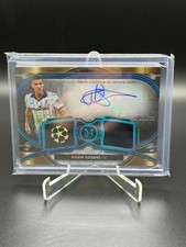 2021-22 Topps Museum Autograph Relic Card Robin Gosens /75 MATCH-USED Patch