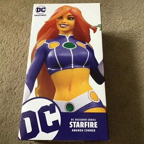 dc designer series starfire  Amanda Conner statue Cover
