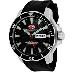 Seapro Men's Scuba Dragon Diver Limited Edition 1000 Meters Black Dial Watch - - Picture 1 of 1