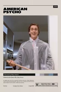 American Psycho Movie Poster Museumsdruck 12 x 18 cm - Bild 1 von 7