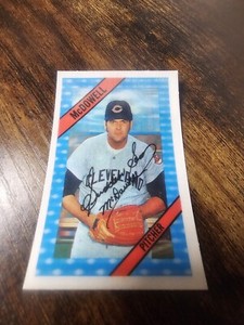 1972 Kellogg's #33 Sam McDowell UNCRACKED NM/MT  Indians, Giants