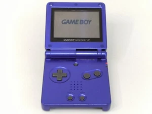 L9034 Nintendo Gameboy Advance SP console Blue Japan GBA x - Picture 1 of 4