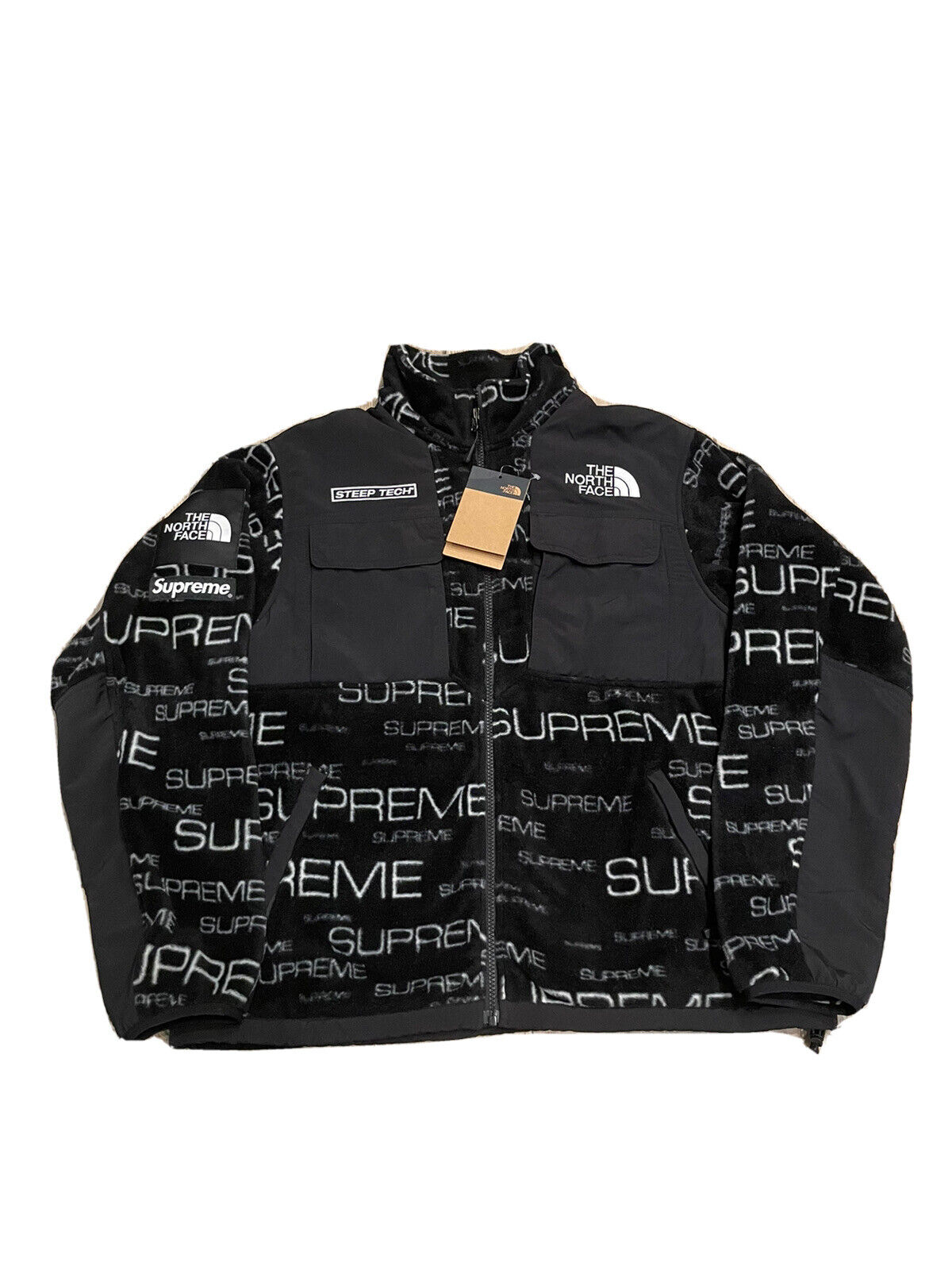 Supreme x The North Face Steep Tech Apogee Jacket - White size L 