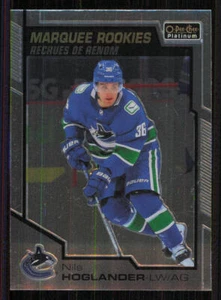 2020-21 O-Pee-Chee Platinum #194 Nils Hoglander RC - Picture 1 of 2