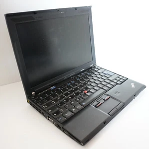 Vintage Lenovo Thinkpad X201 Laptop + Dock, Intel i5 CPU, 2GB RAM, ohne HDD/SSD - Afbeelding 1 van 6