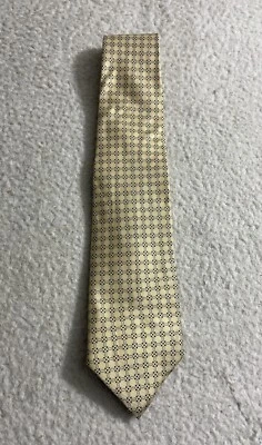 Corbata de Colección Brooks Brothers Beige para Hombre Fabricantes de Seda Floral Hecha en EE. UU. Foto 1 de 4