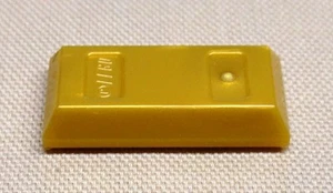 x1 NEW Lego Gold Bar Ingot MINIFIG Utensil Treasure Money Coins - Picture 1 of 1